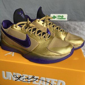 Zoom Kobe 5 Protro x Undefeated